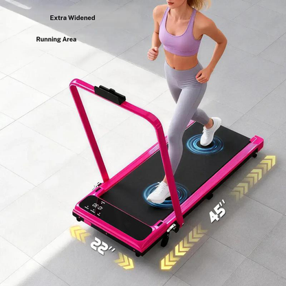 Low Noise Compact Fitness Treadmill