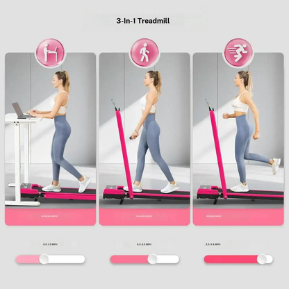 Low Noise Compact Fitness Treadmill