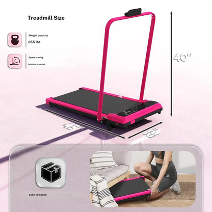 Low Noise Compact Fitness Treadmill