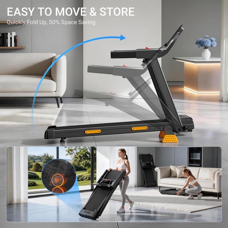 Heavy Duty Adjustable Incline Treadmill