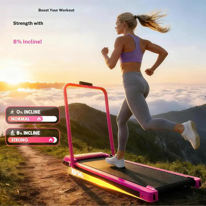 Low Noise Compact Fitness Treadmill