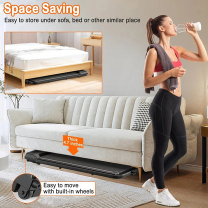Ultra Slim Compact Fitness Treadmill