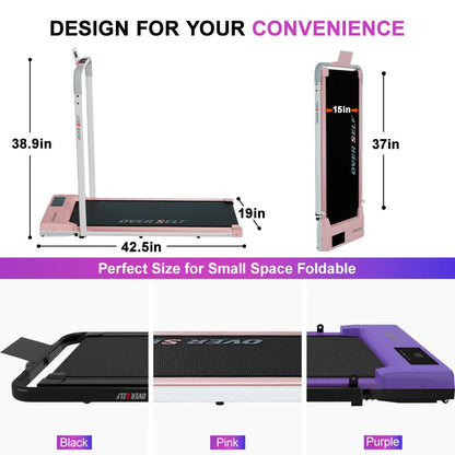 Ultra Slim Compact Fitness Treadmill