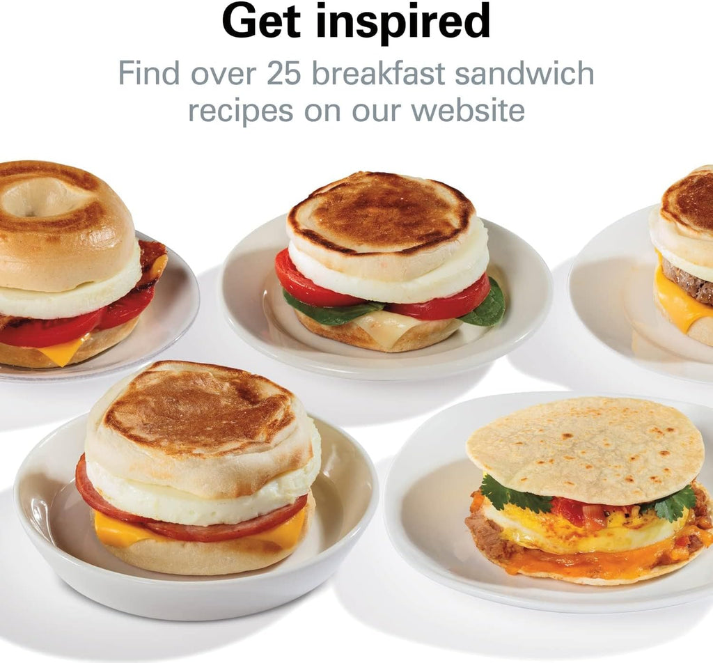 Electric Breakfast Sandwich and Egg Maker