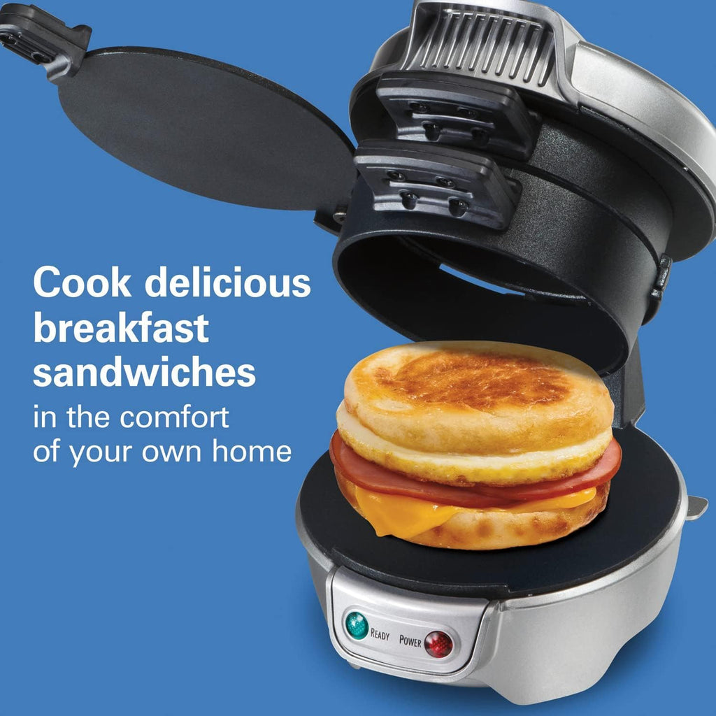 Electric Breakfast Sandwich and Egg Maker