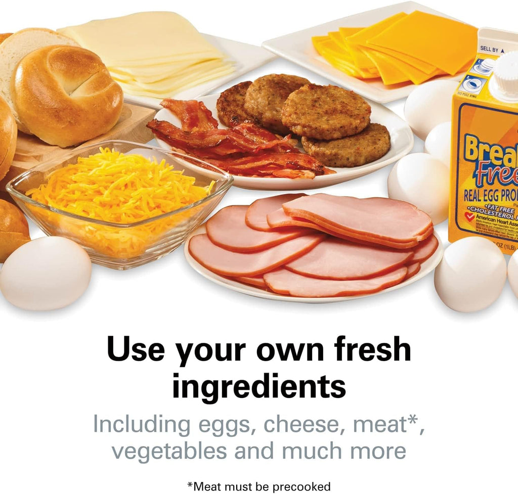 Electric Breakfast Sandwich and Egg Maker