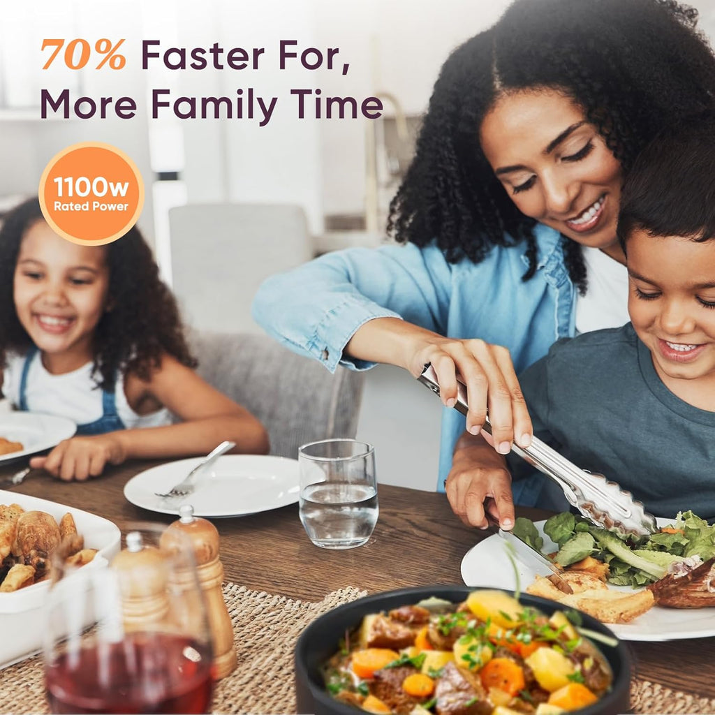 Electric Pressure Cooker with Ceramic Pot