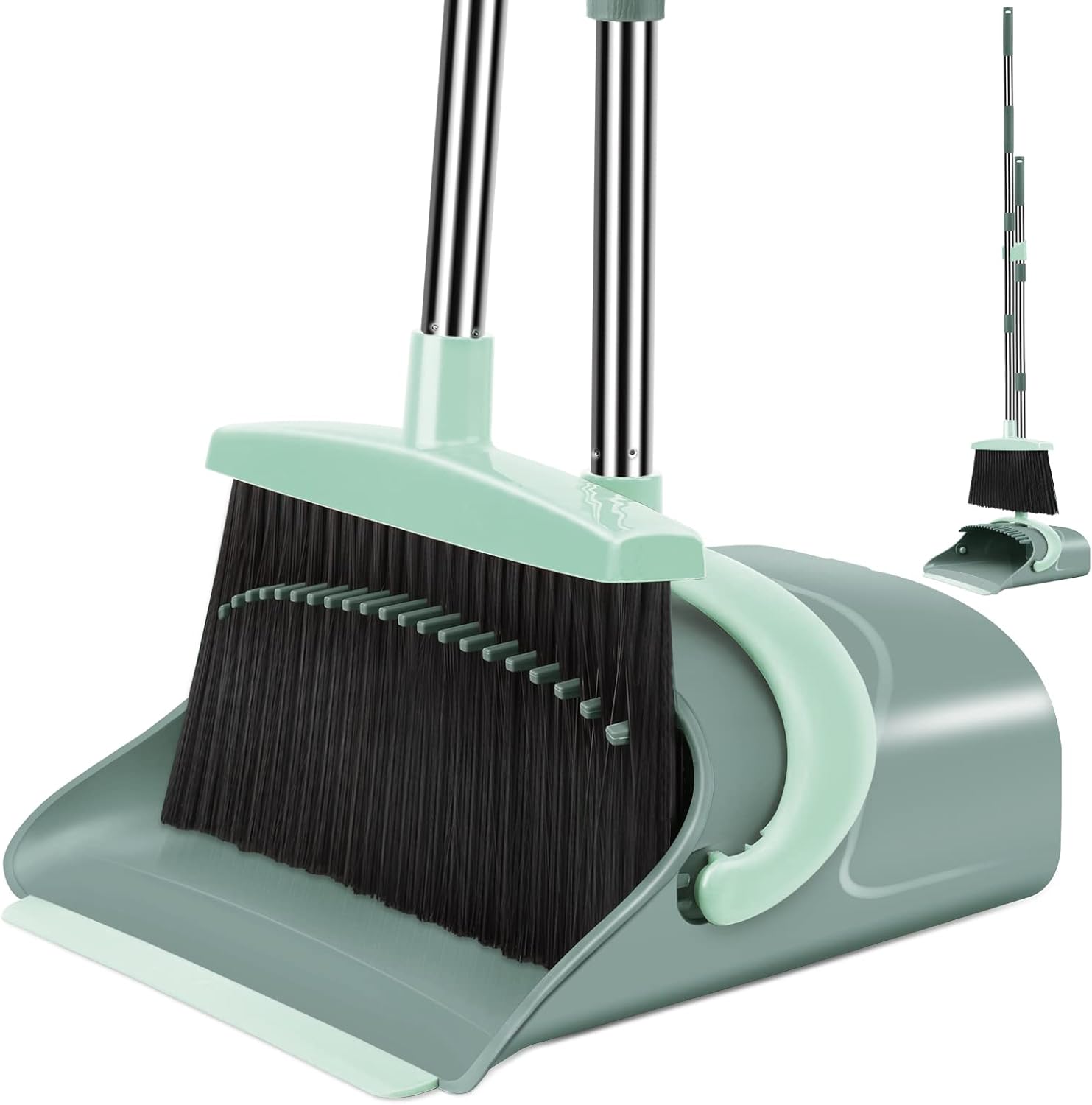 Upright Broom Dustpan Combo for Home